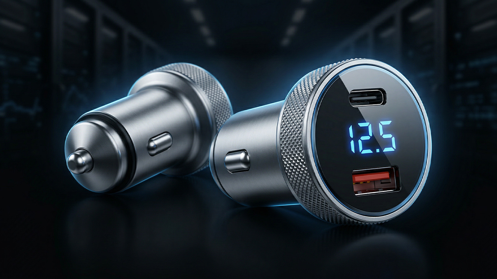 Incarcator auto USB-C fast charge