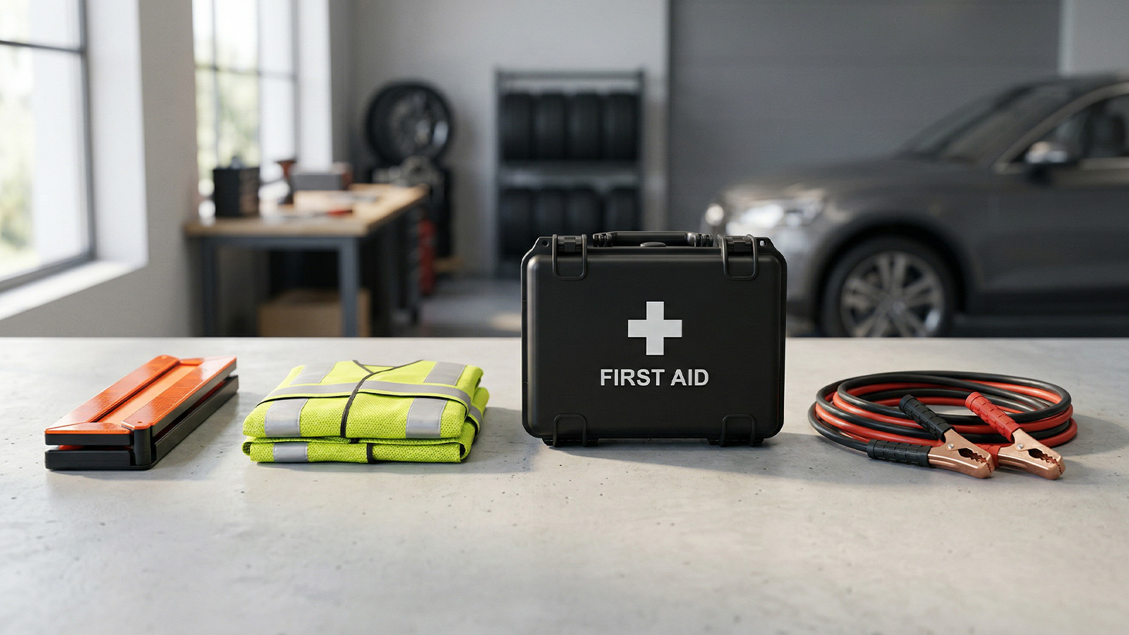Kit de urgenta auto pentru masina